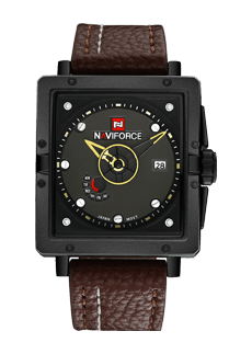 NAVIFORCE Original Luxury Brand Analog Quartz Watch